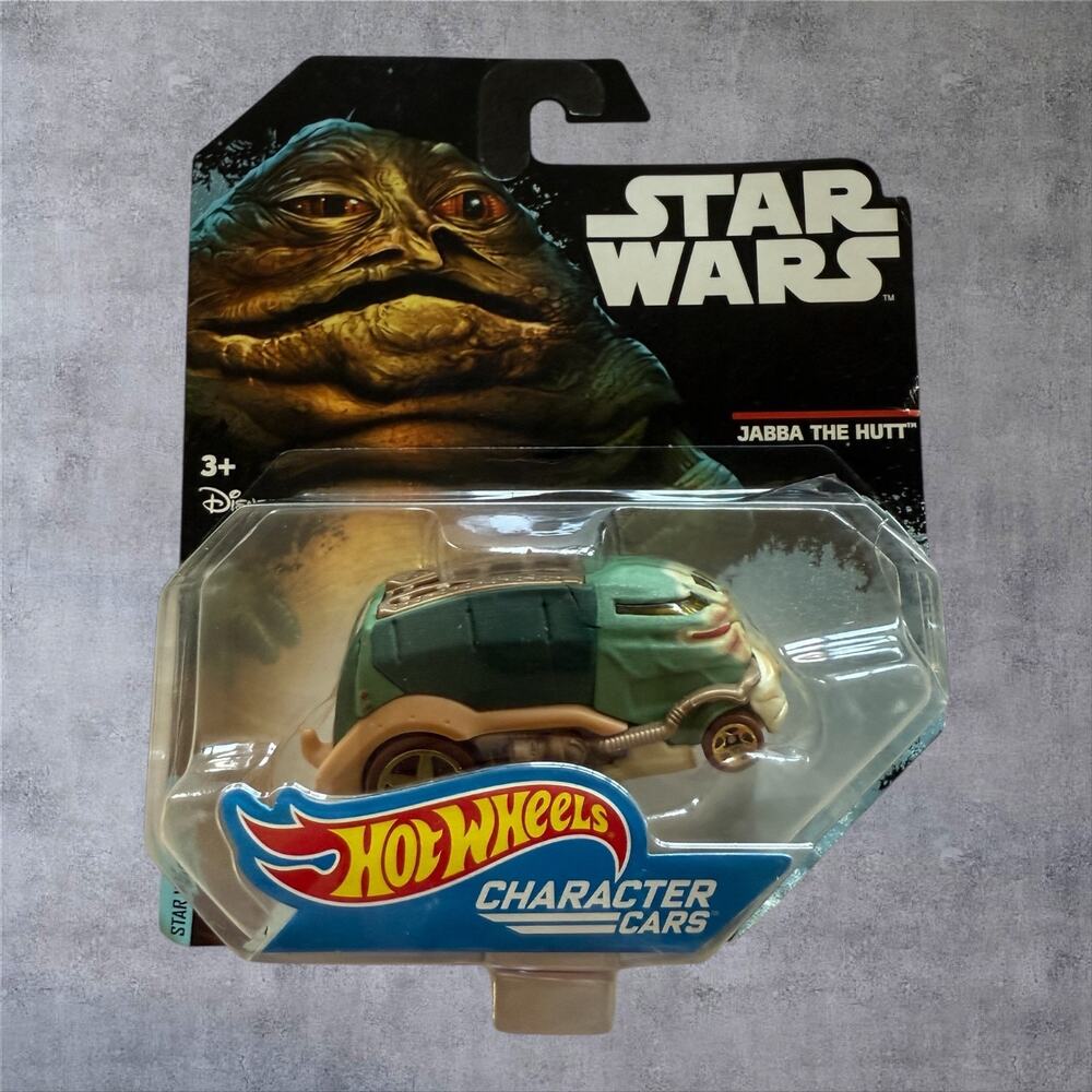 Hot Wheels Star Wars Jabba the Hutt Character Car 2014 Die-Cast 1:64 Scale